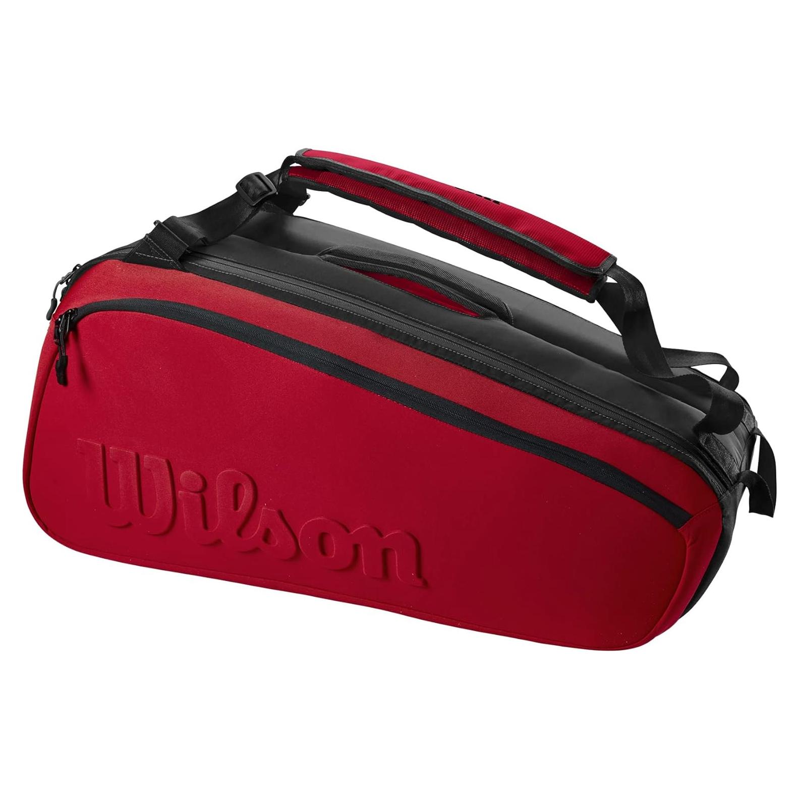 Raqueta de Bádminton Wilson SUPER TOUR 9PK Rojo 73x33x33cm
