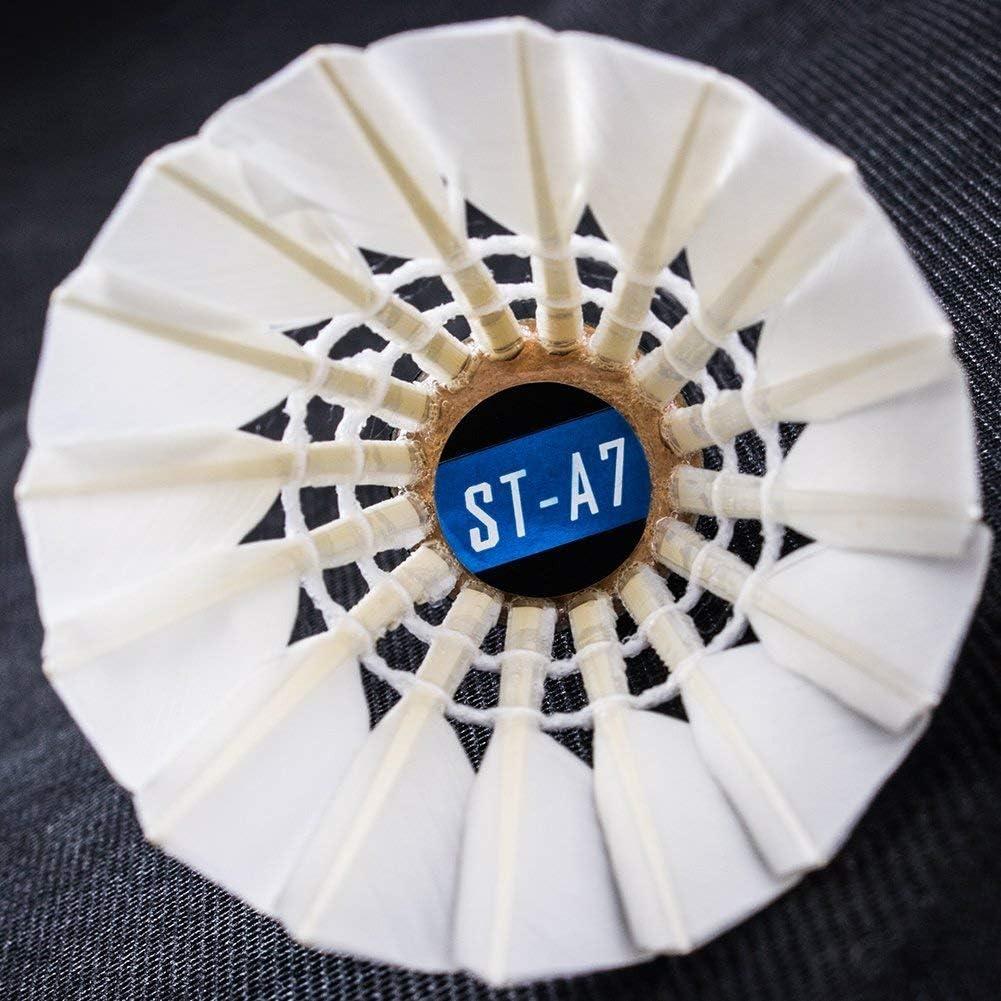 Volantes de Bádminton Senston - Paquete de 6 Piezas de Pluma