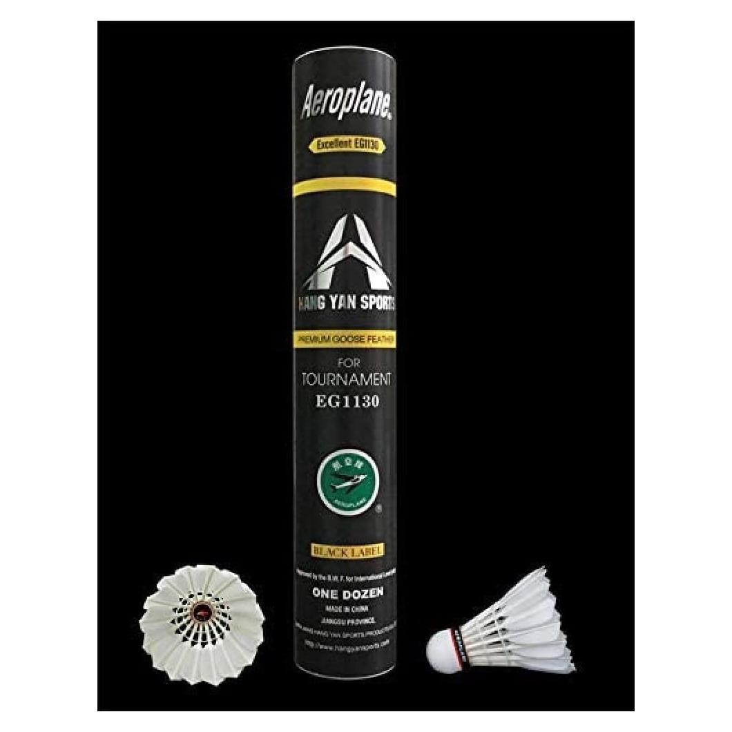 Shuttlecock Aeroplano EG1130 - 12 Plumas Ganso Premium