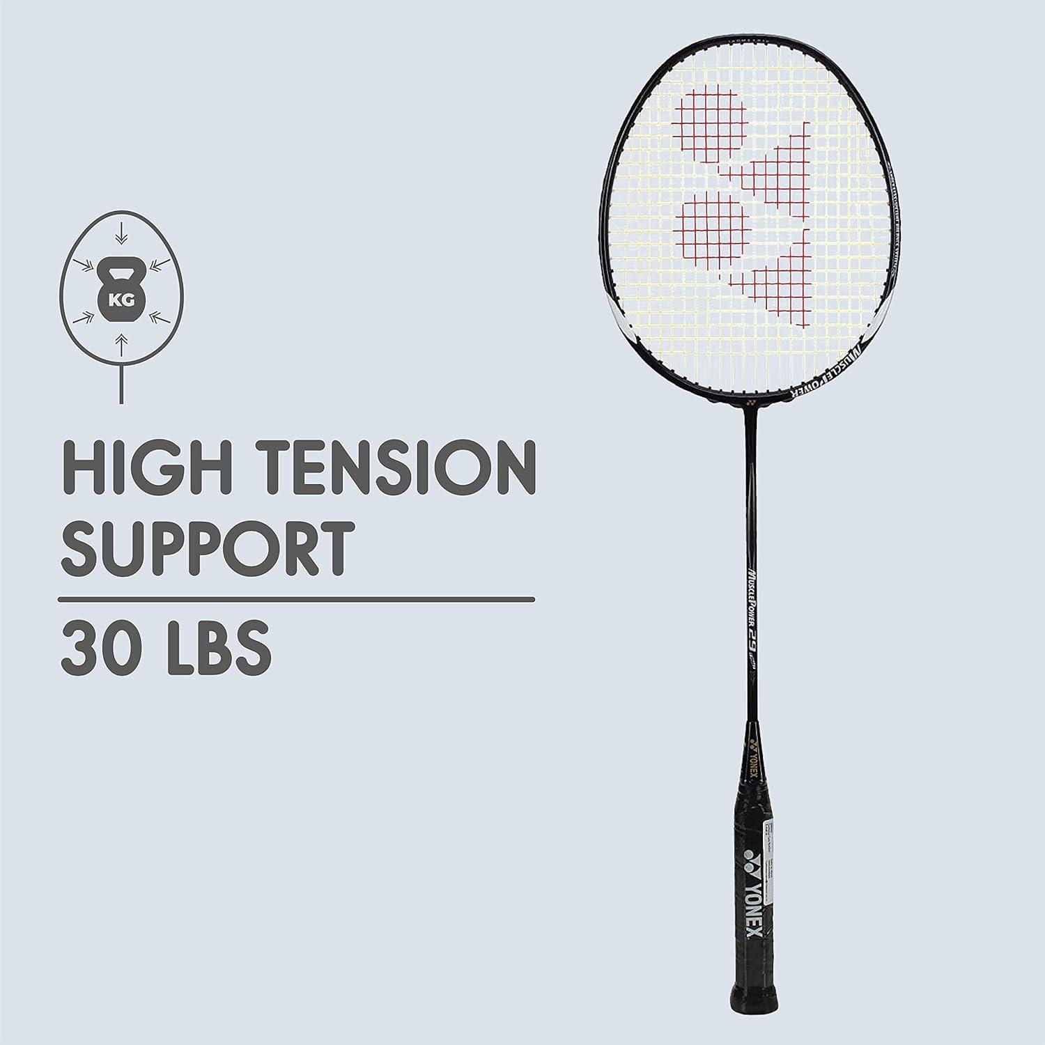 Raqueta de Bádminton Yonex Muscle Power 29 Lite con Funda