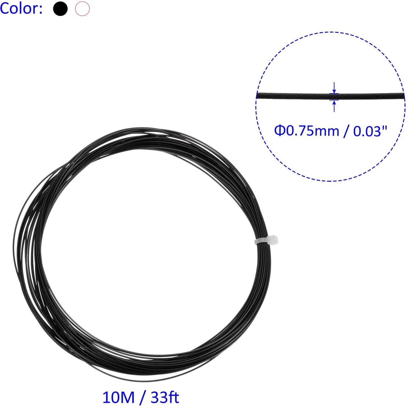 Paquete de 4 Cuerdas de Bádminton M METERXITY Nylon 10M