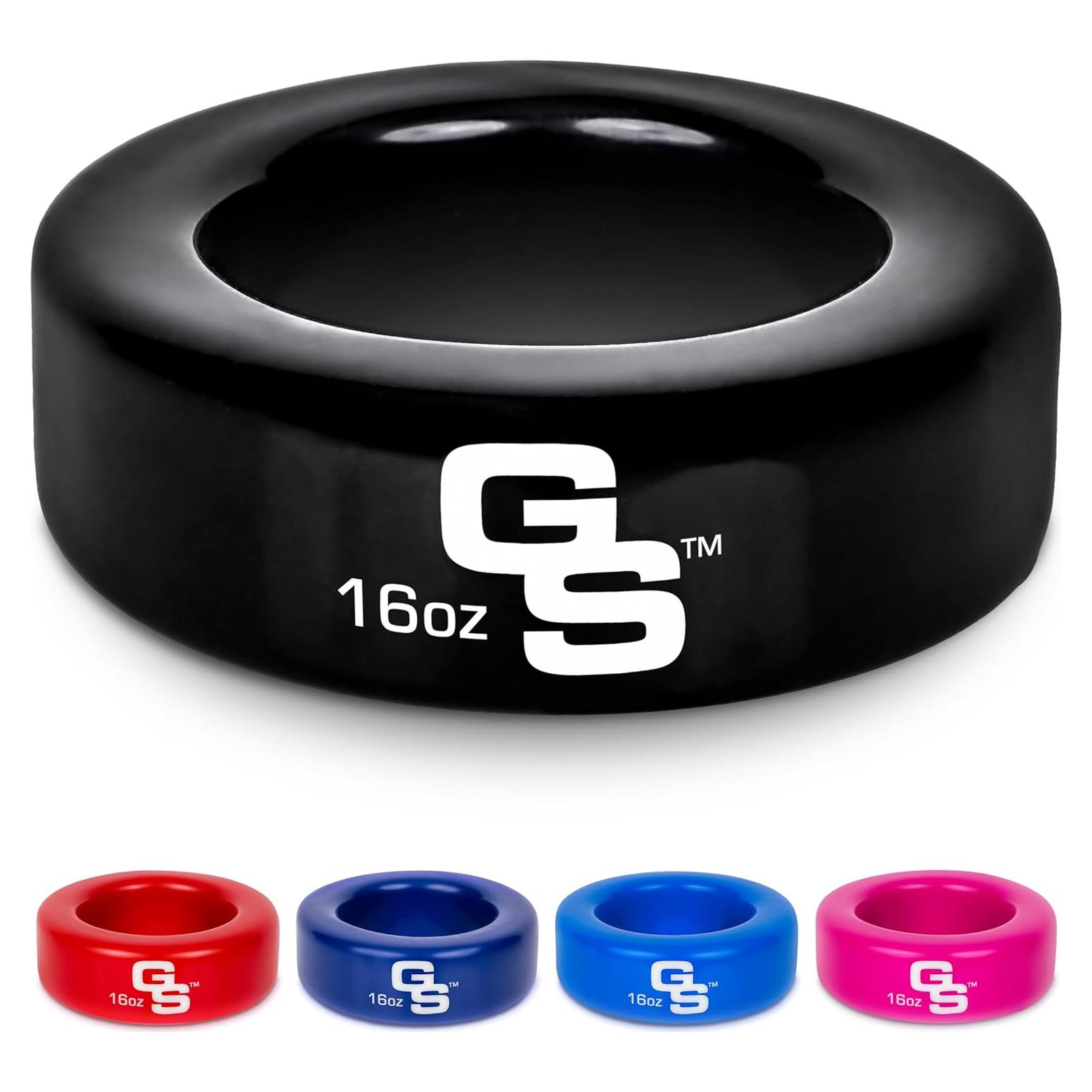 Peso de Bate de Béisbol y Softbol GoSports 16 oz Negro