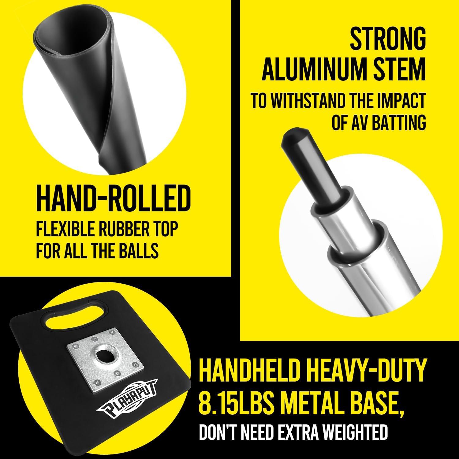 Tee de Bateo Ajustable PLAYAPUT para Béisbol/Sóftbol 61-117 cm