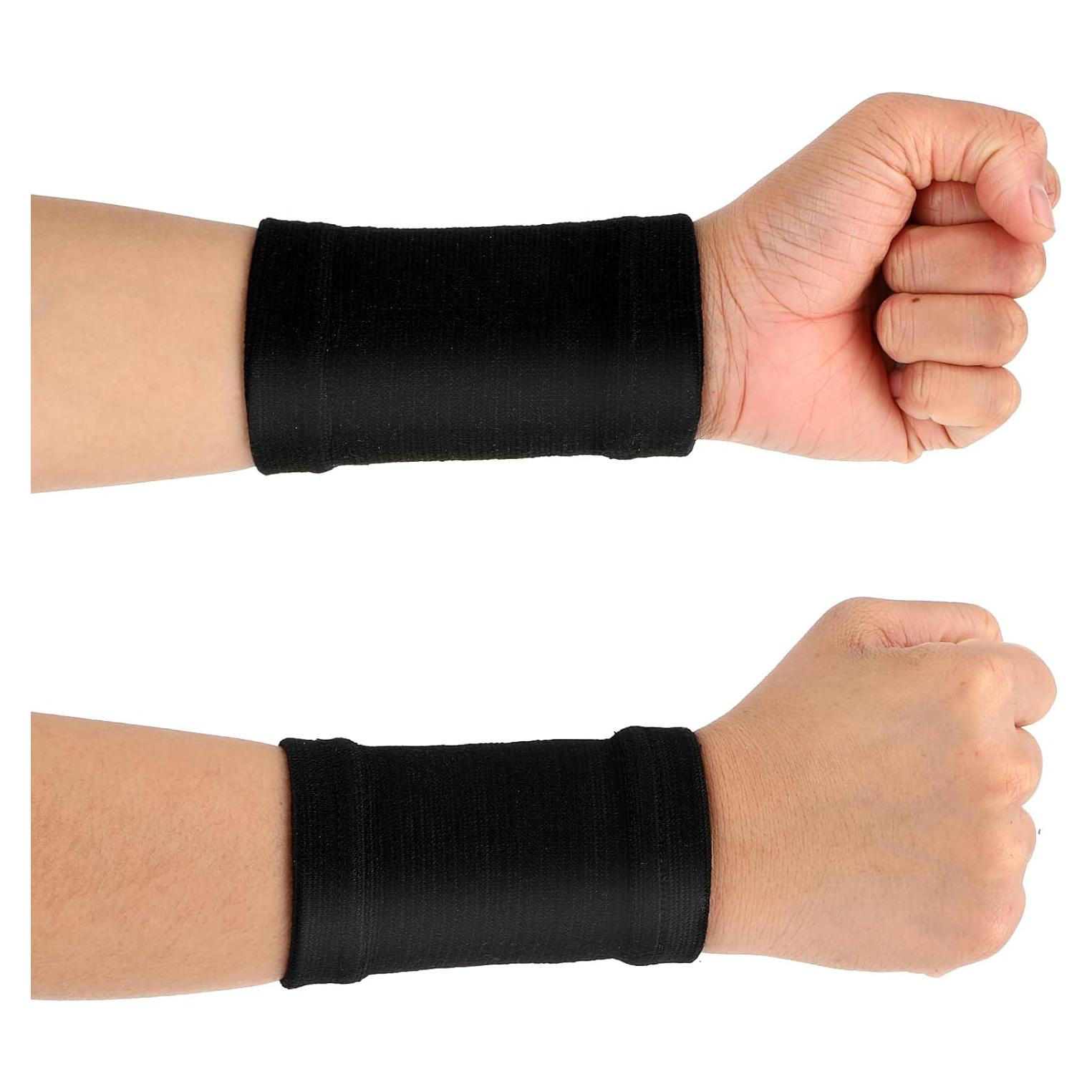 Manga de Compresión para Muñeca COMNICO - 2 Pares Negro