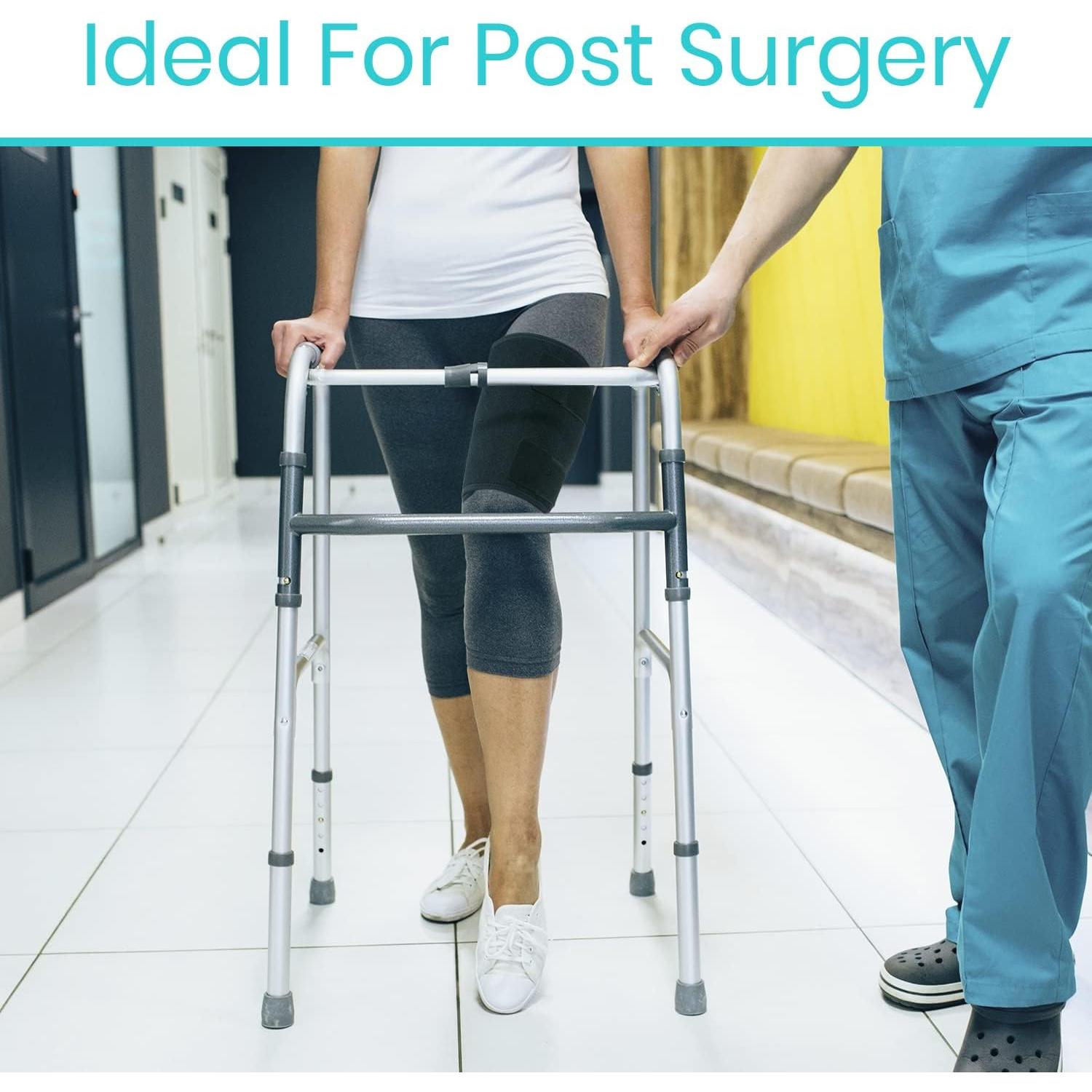 Faja de Compresión Ajustable Vive para Muslo - Negro