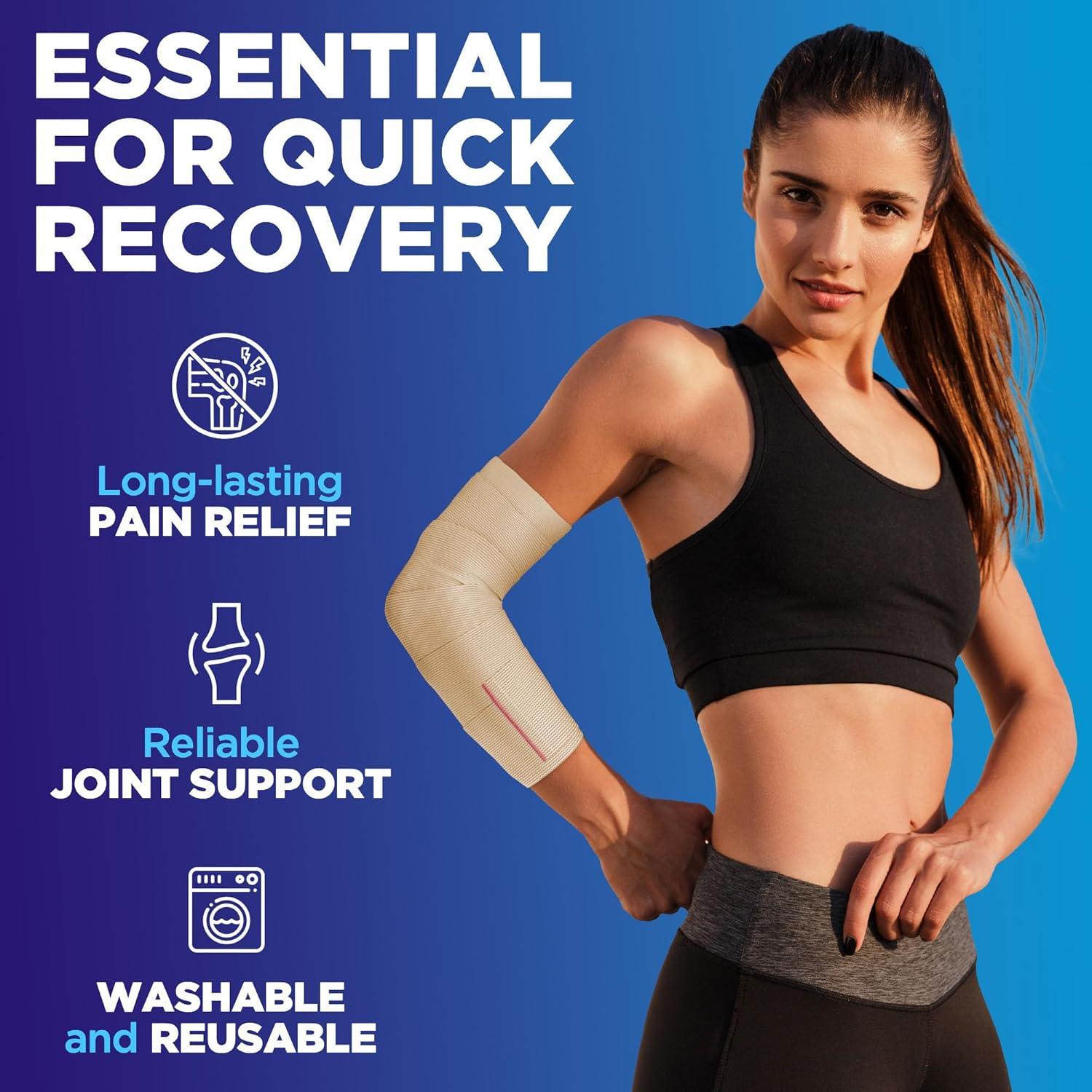 Venda Elástica Reutilizable Mighty-X 3" (2pk) Compresión Fuerte