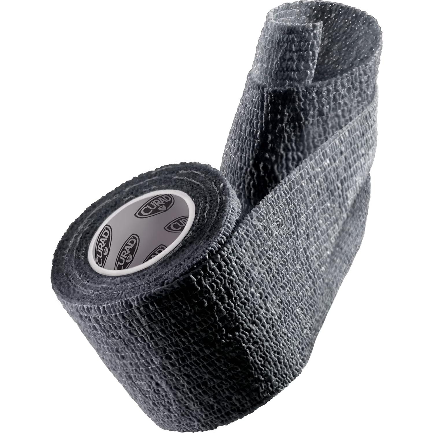 CURAD Venda Atlética Autoadhesiva 7.62 cm x 4.57 m - Soporte IRONMAN