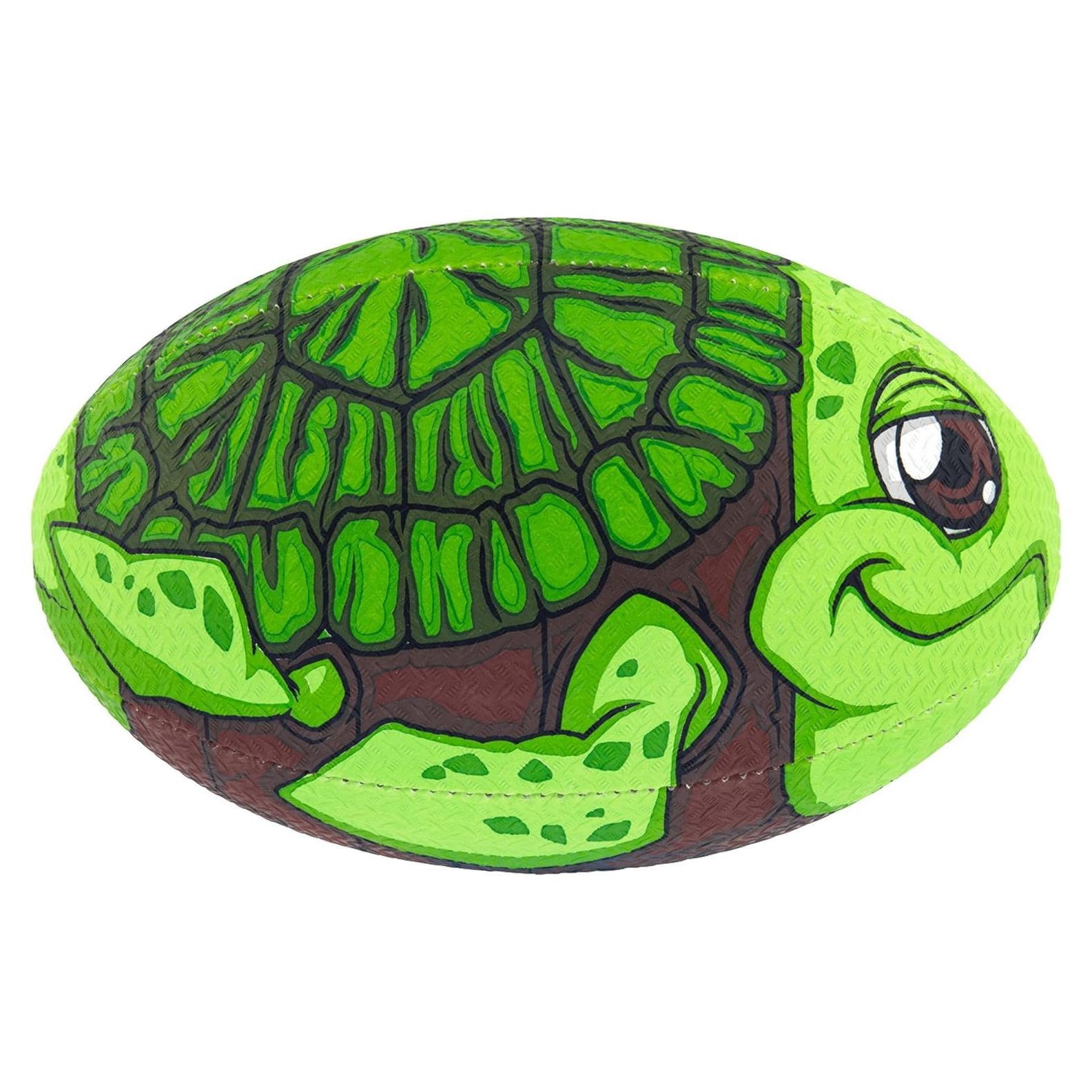 Balón de Rugby Gilbert Snapper Turtle Tamaño 5 Verde