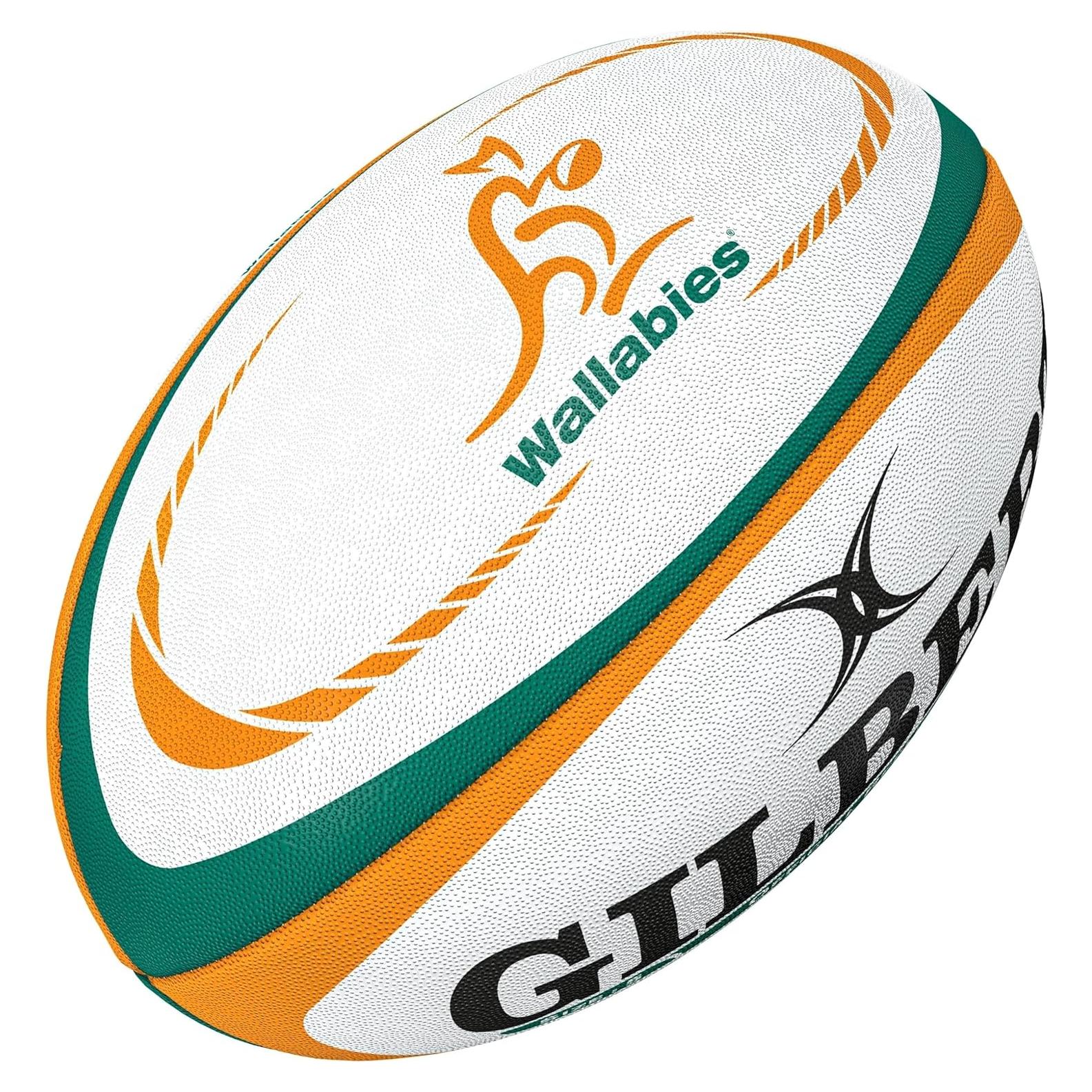Pelota de Rugby Replica Gilbert Wallabies Tamaño 5