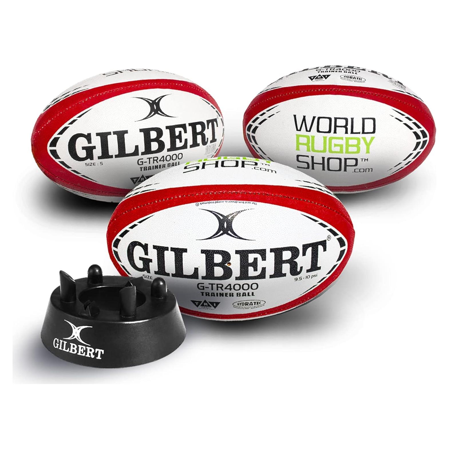 Balón de Rugby G-TR4000 World Rugby Shop - Tamaño 5 - Conjunto de 3