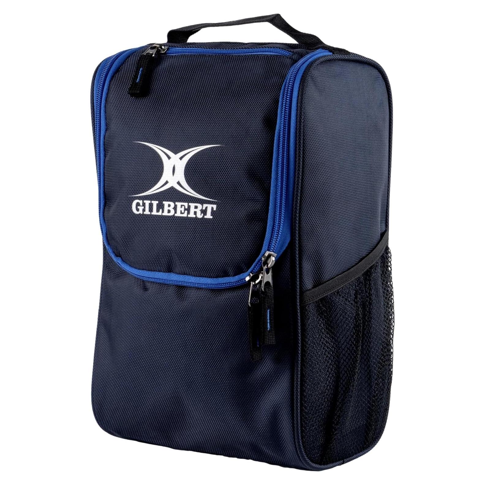Bolsa de Botas Gilbert Club V4 para Rugby - Marino/Royal