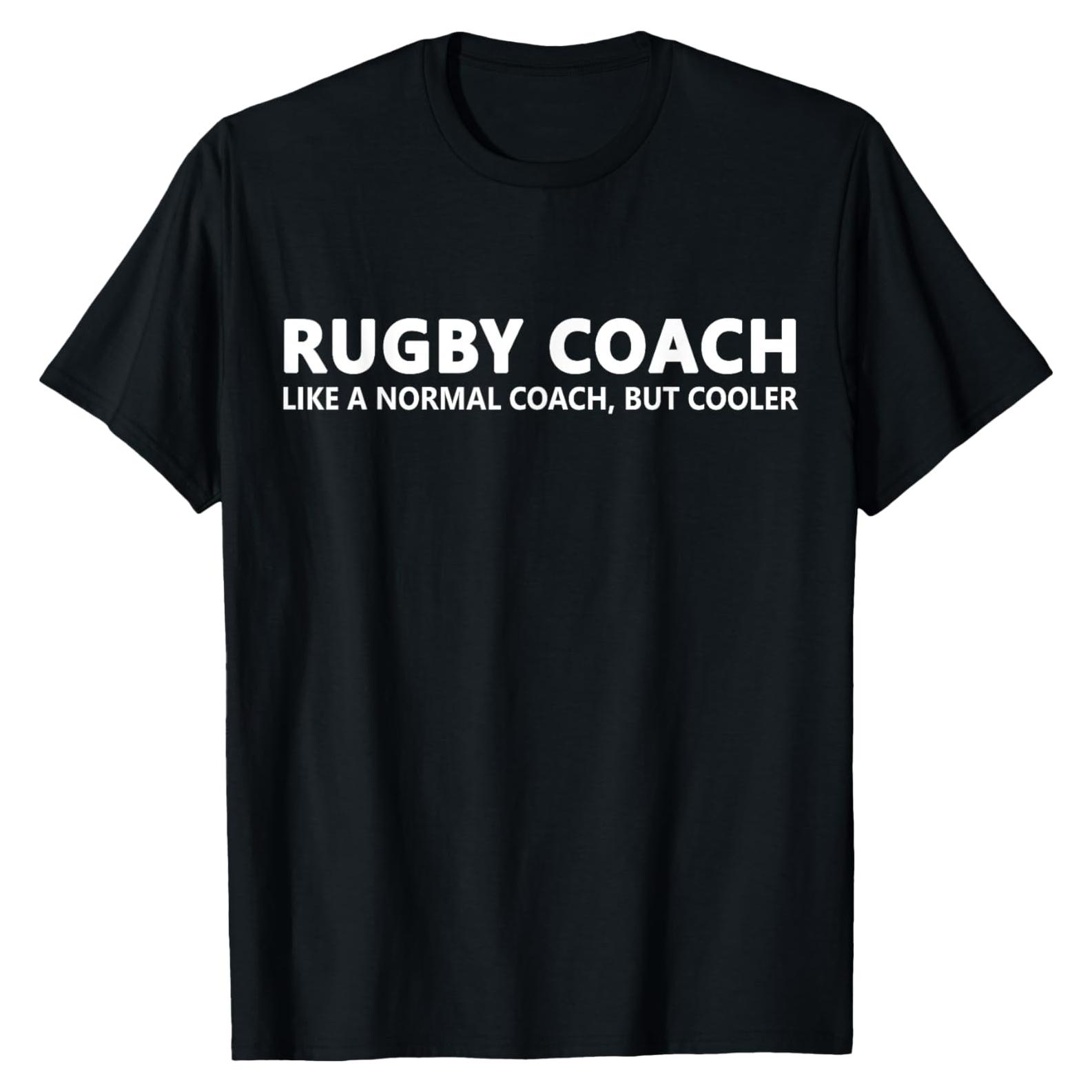 Camiseta de Entrenador de Rugby Ropa de Regalo para Papá