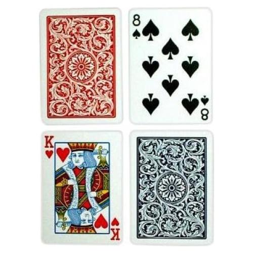 Copag 1546 Cartas de Juego de Plástico 100% Tamaño Poker