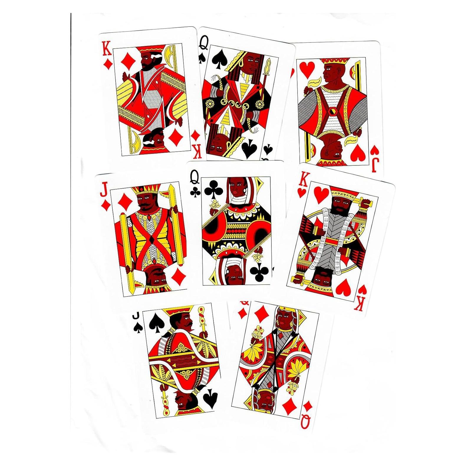 Baraja de Cartas Afrocentristas Blacks Factor - Tamaño Póker