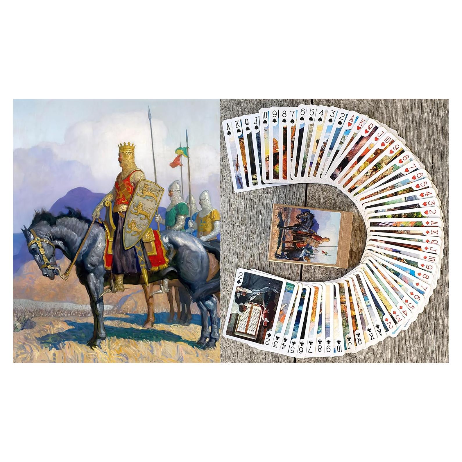 Baraja de Póker Romance Caballero FlonzGift 54 Cartas