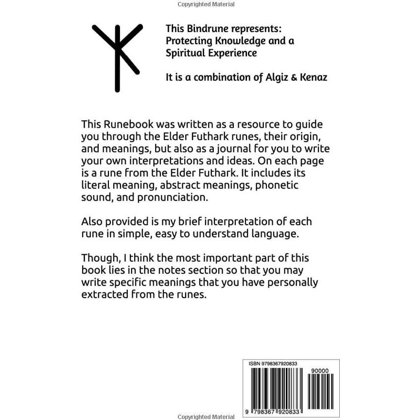 Elder Futhark Runebook