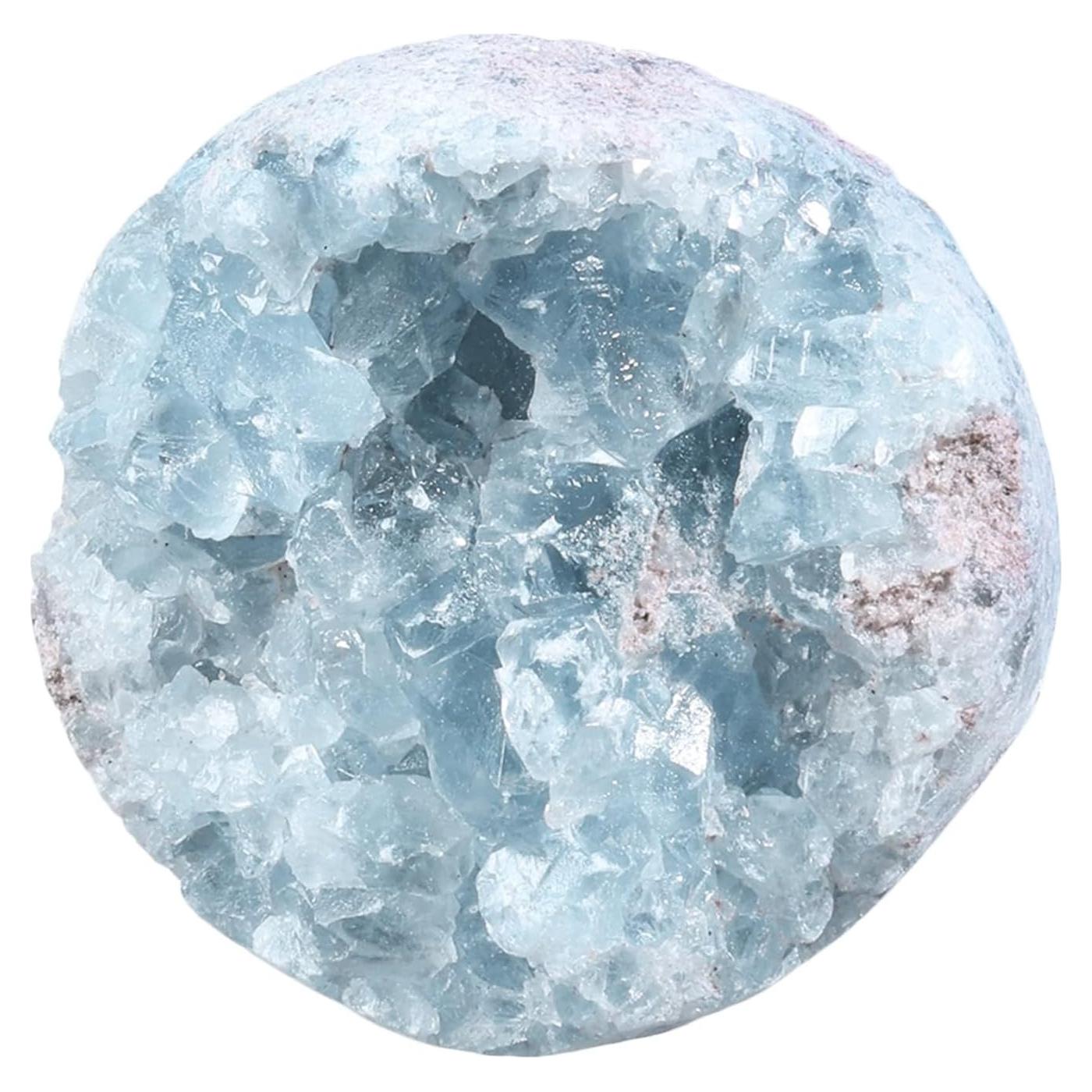 Especimen Mineral Celestita Azul Natural Bruto 25mm-45mm
