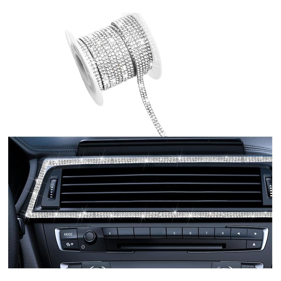 Cinta Adhesiva Brillante BELOMI 5m para Decoración de Automóviles