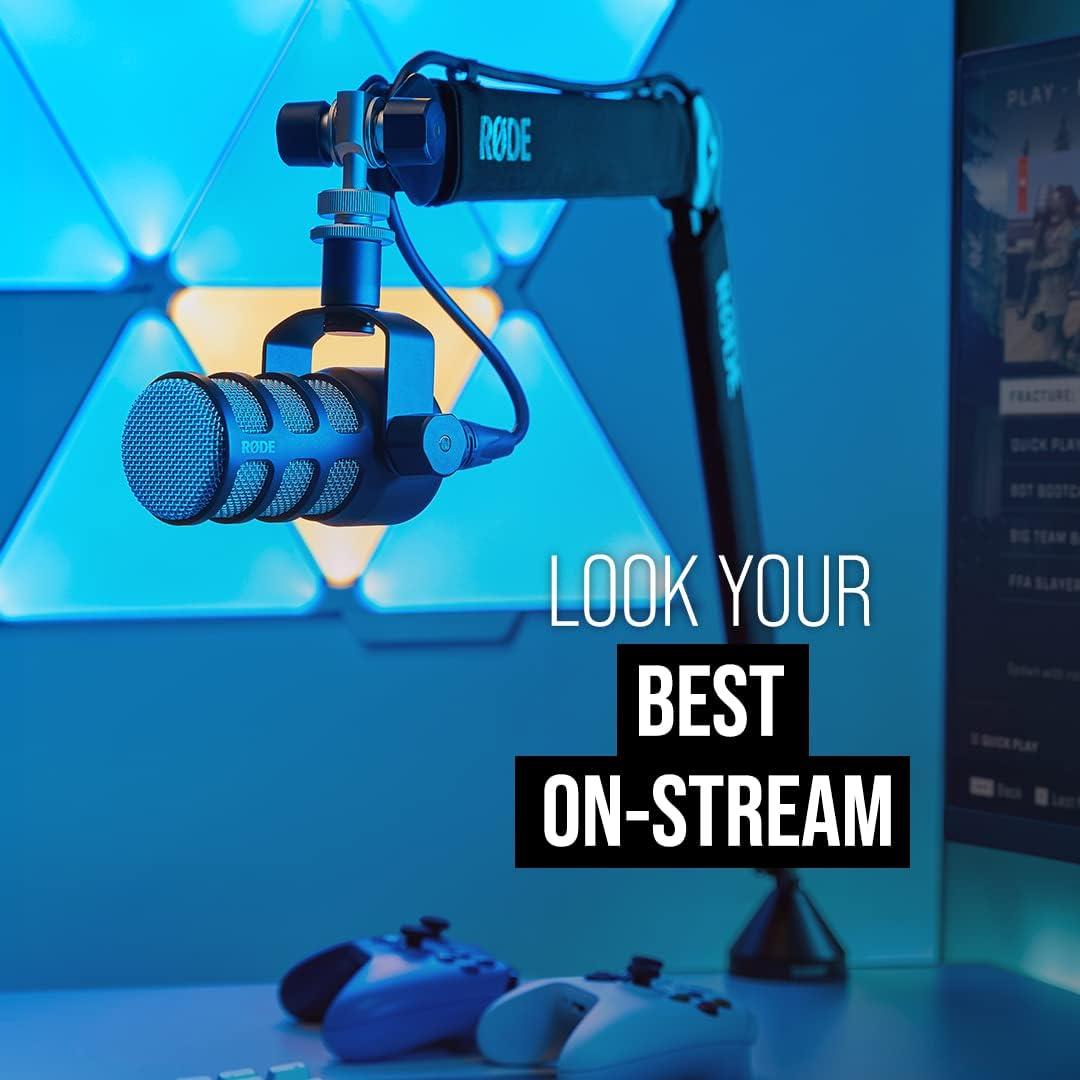 Micrófono Dinámico Cardioide Rode PodMic Negro 0.94 kg