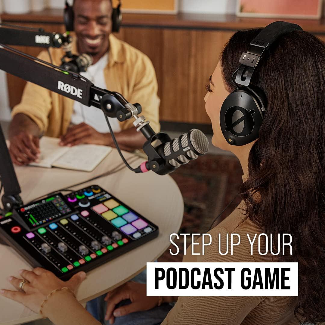 Micrófono Dinámico Cardioide Rode PodMic Negro 0.94 kg