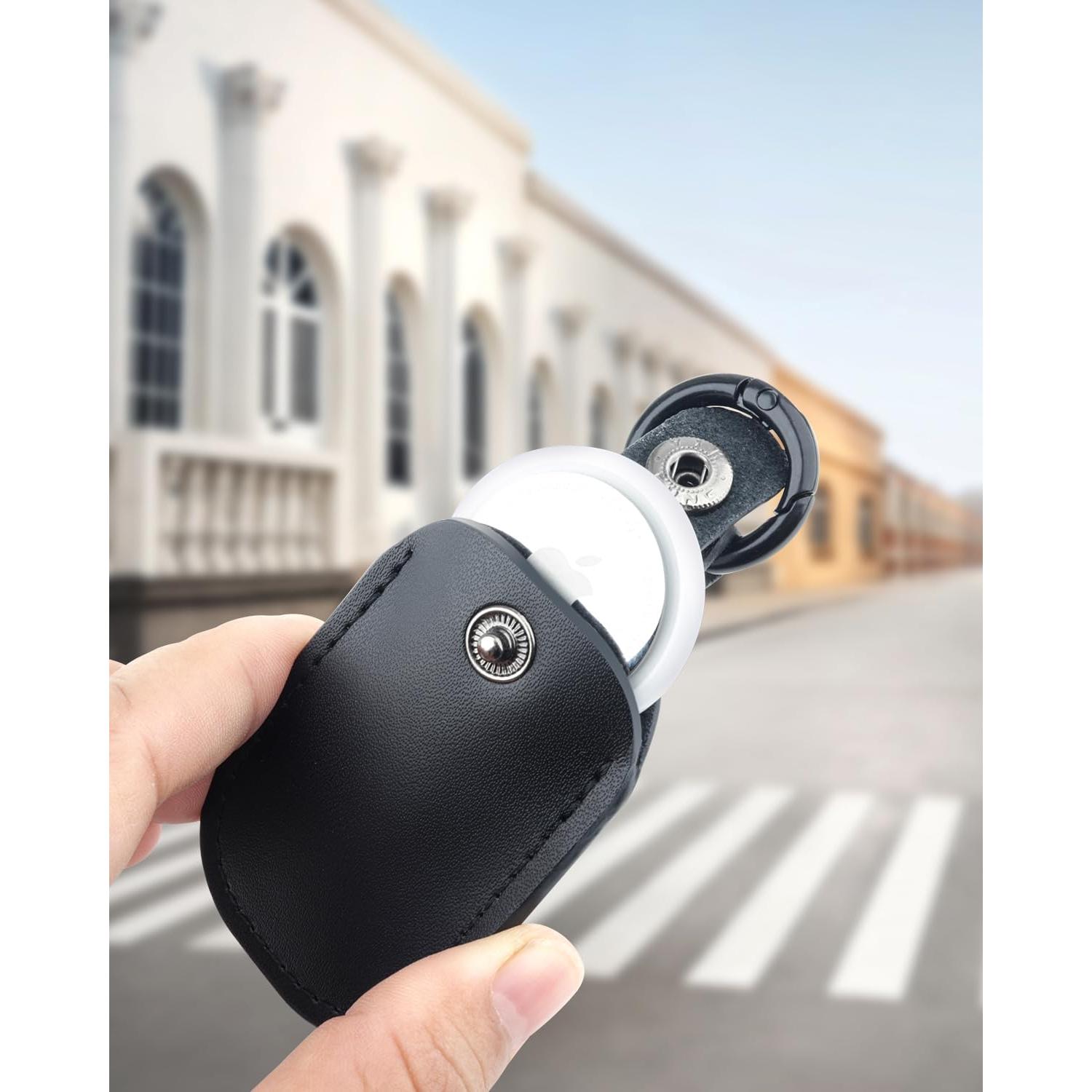 Funda de Cuero Genuino TWOPAN para SSD Nano 256GB/512GB - Ligera y Protectora