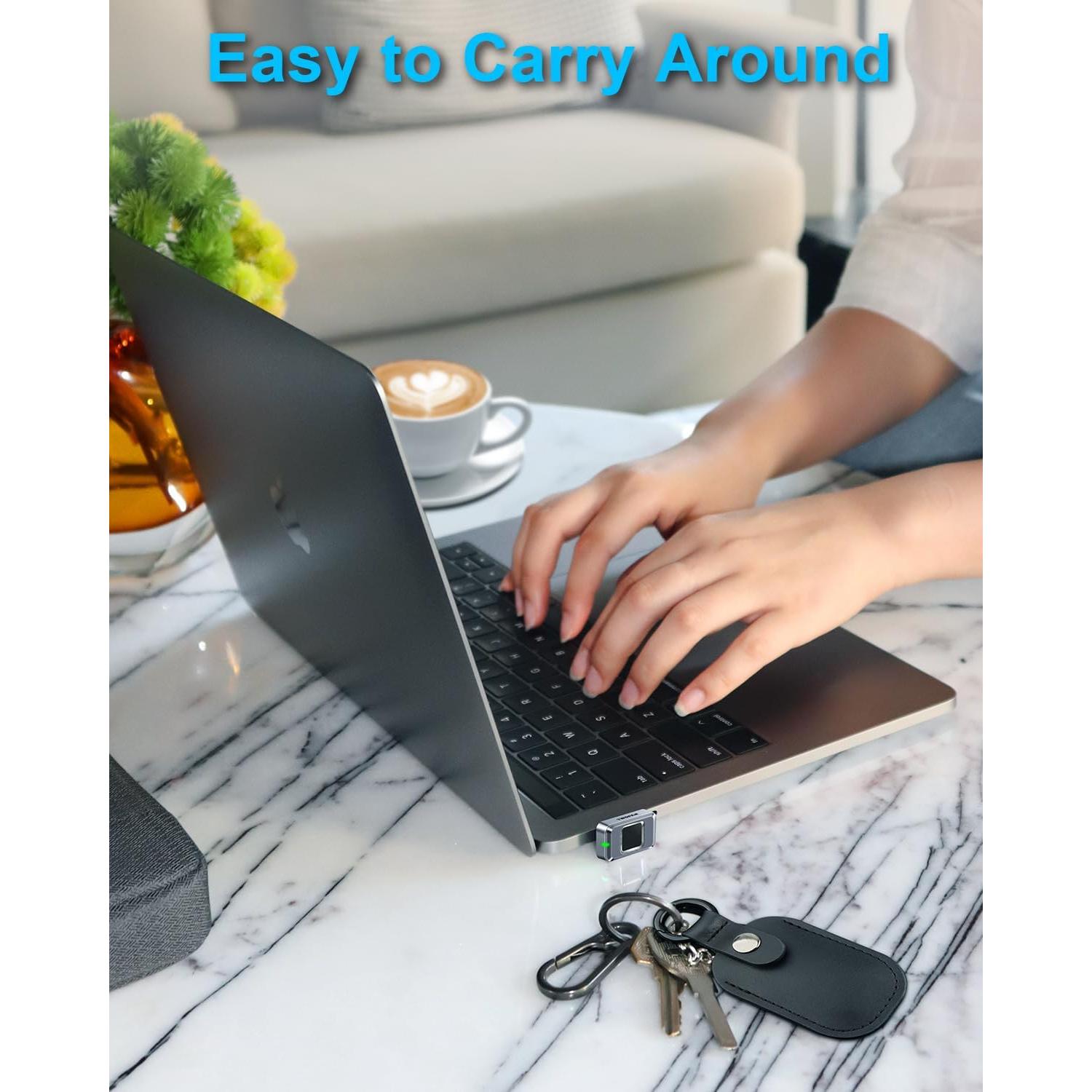 Funda de Cuero Genuino TWOPAN para SSD Nano 256GB/512GB - Ligera y Protectora