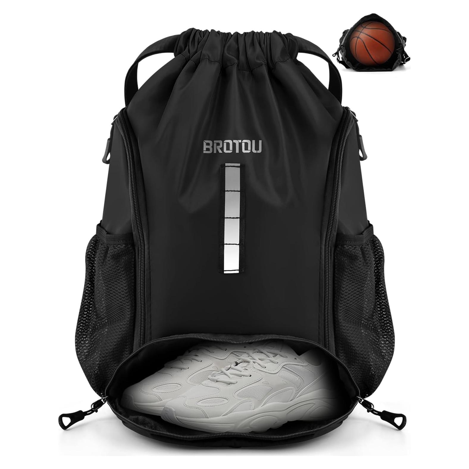 Mochila de Cuerda BROTOU 30L Impermeable para Deportes