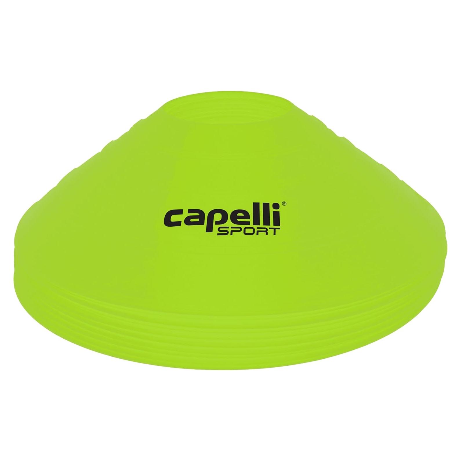 Set de 10 Conos de Entrenamiento Capelli Sport - Agilidad y Ejercicios