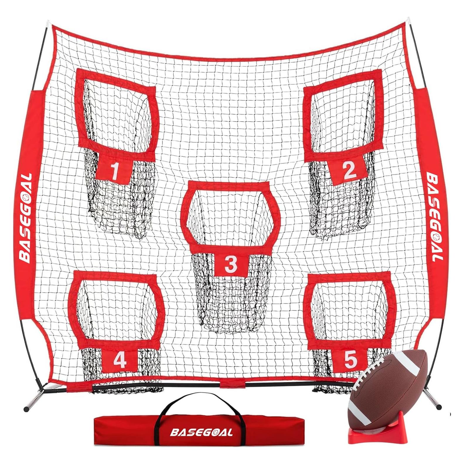 Red de Lanzamiento de Fútbol BaseGoal F-NET 2.44x2.44m