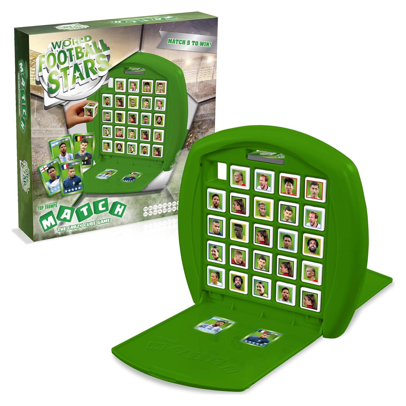 Juego de Mesa Top Trumps Match Fútbol - 2 Jugadores, 4+ Años