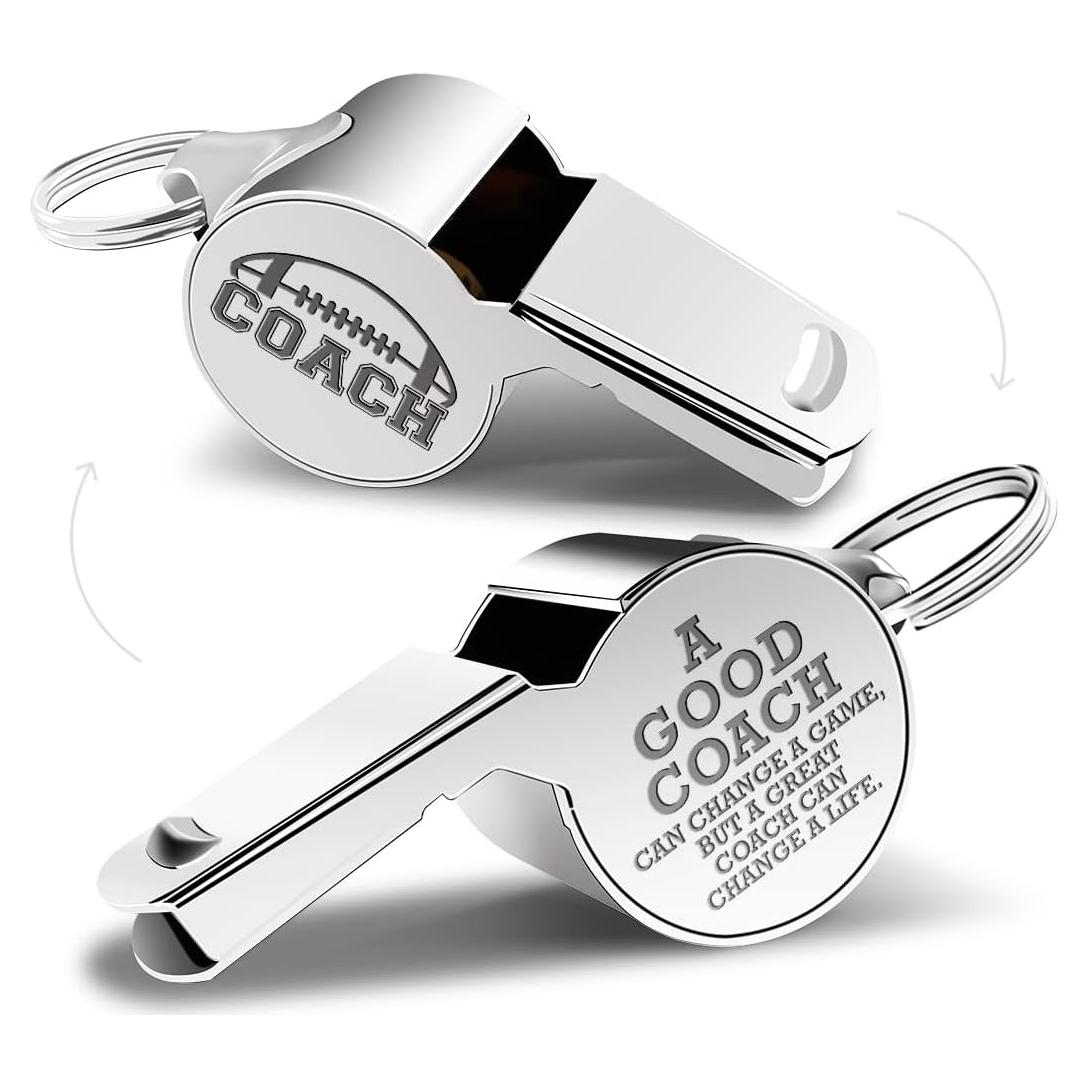 Silbato de Acero Inoxidable fkovcdy para Entrenador 120dB