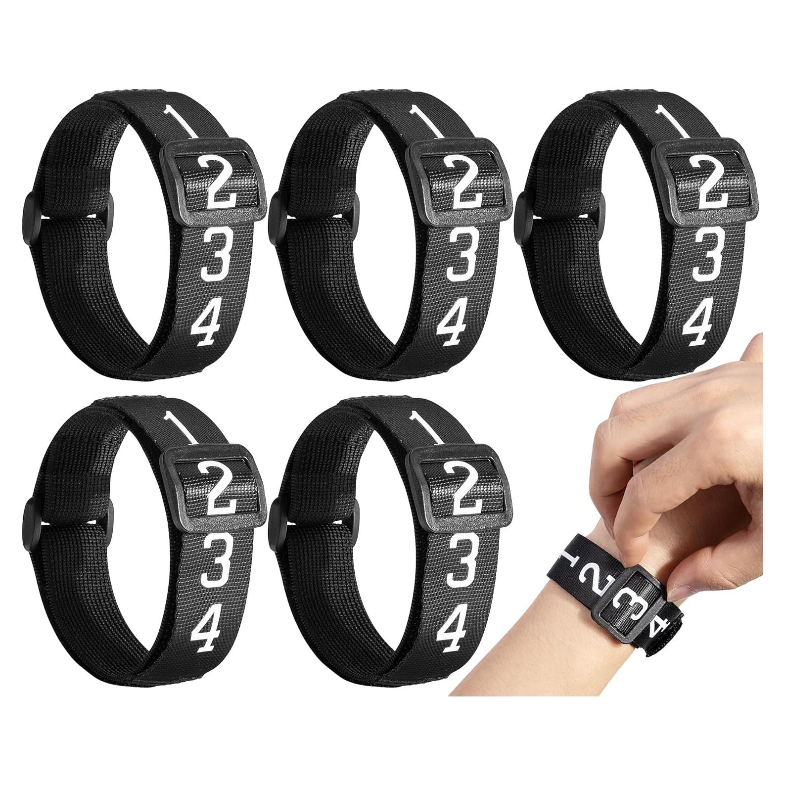 Equipo de Árbitro de Fútbol Watayo - 5 Piezas Nylon Negro