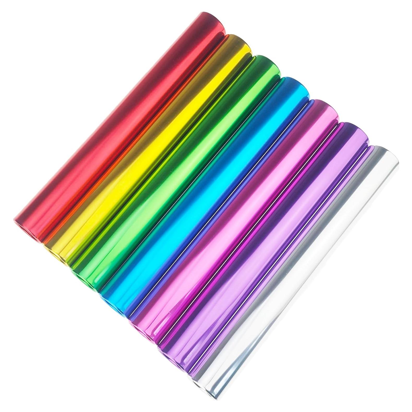 7 Bastones de Relevo de Aluminio Zelerdo 30 cm - Colores Variados