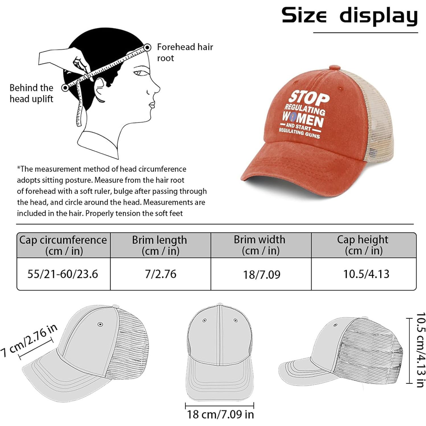 Gorra de Camionero Unisex Elixvsoer Retro Transpirable