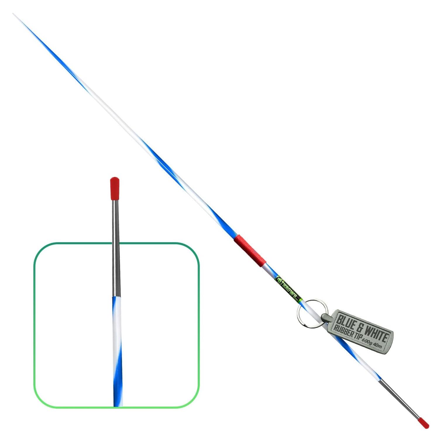 Jabalina de Competencia 600g 4THROWS Aluminio Azul para Mujeres