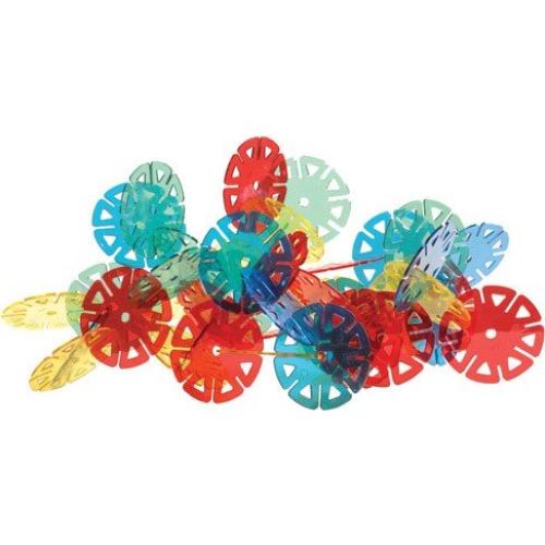 Juego Constructivo 350 piezas Cristal Set de Chips 300 Conectores