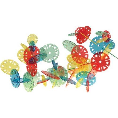 Juego Constructivo 350 piezas Cristal Set de Chips 300 Conectores