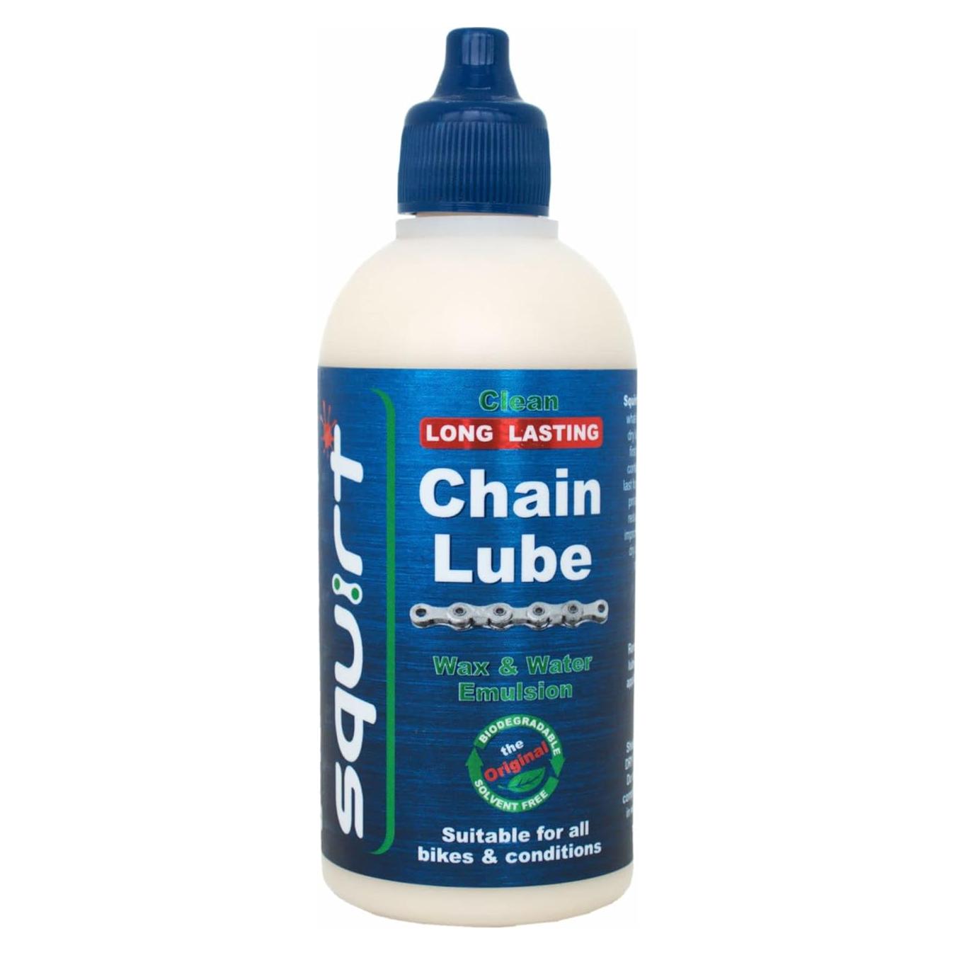 Lubricante para Cadenas Squirt 120 ml - Seco y Duradero