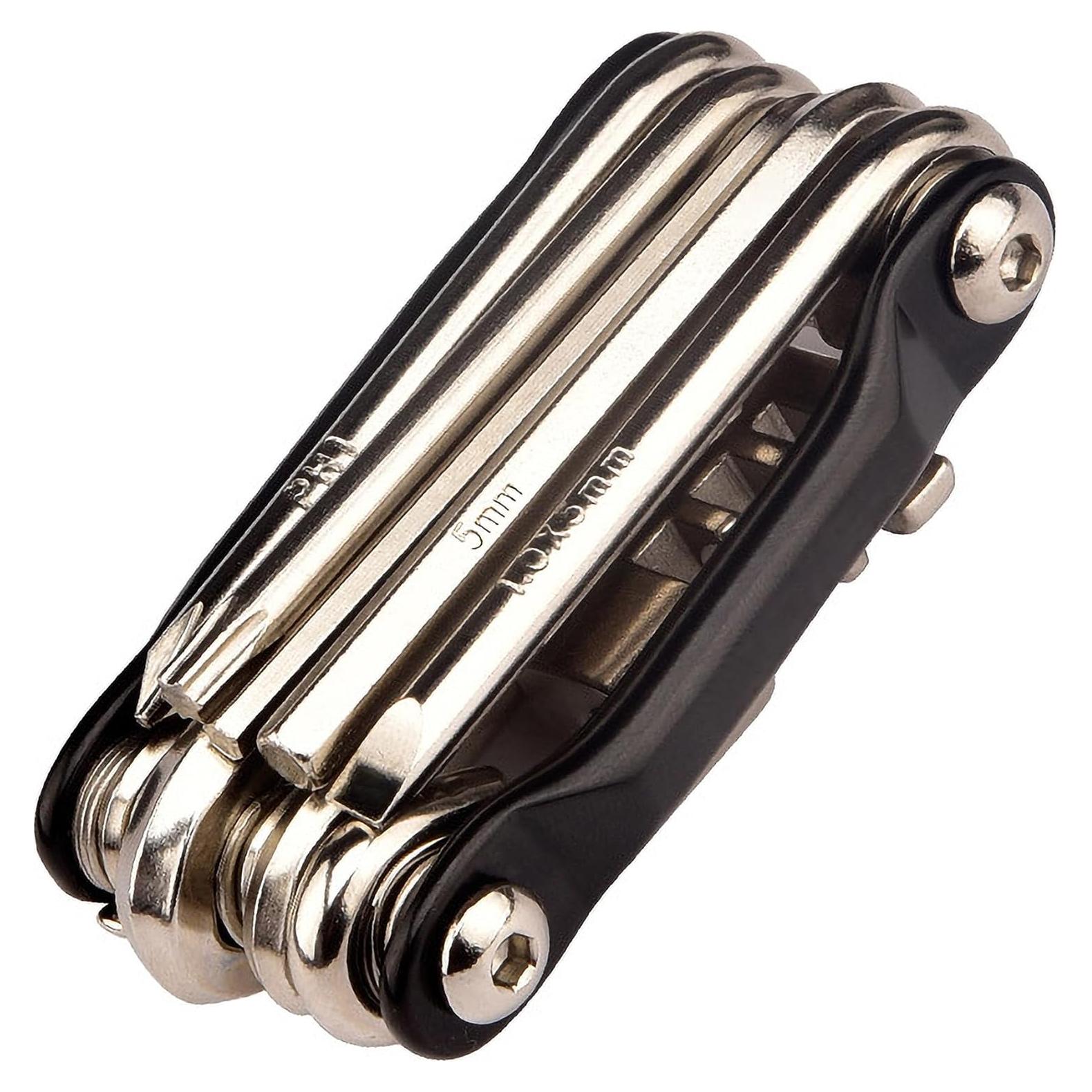 Multiherramienta para Bicicleta NIPNSCI - 12 Funciones, Acero