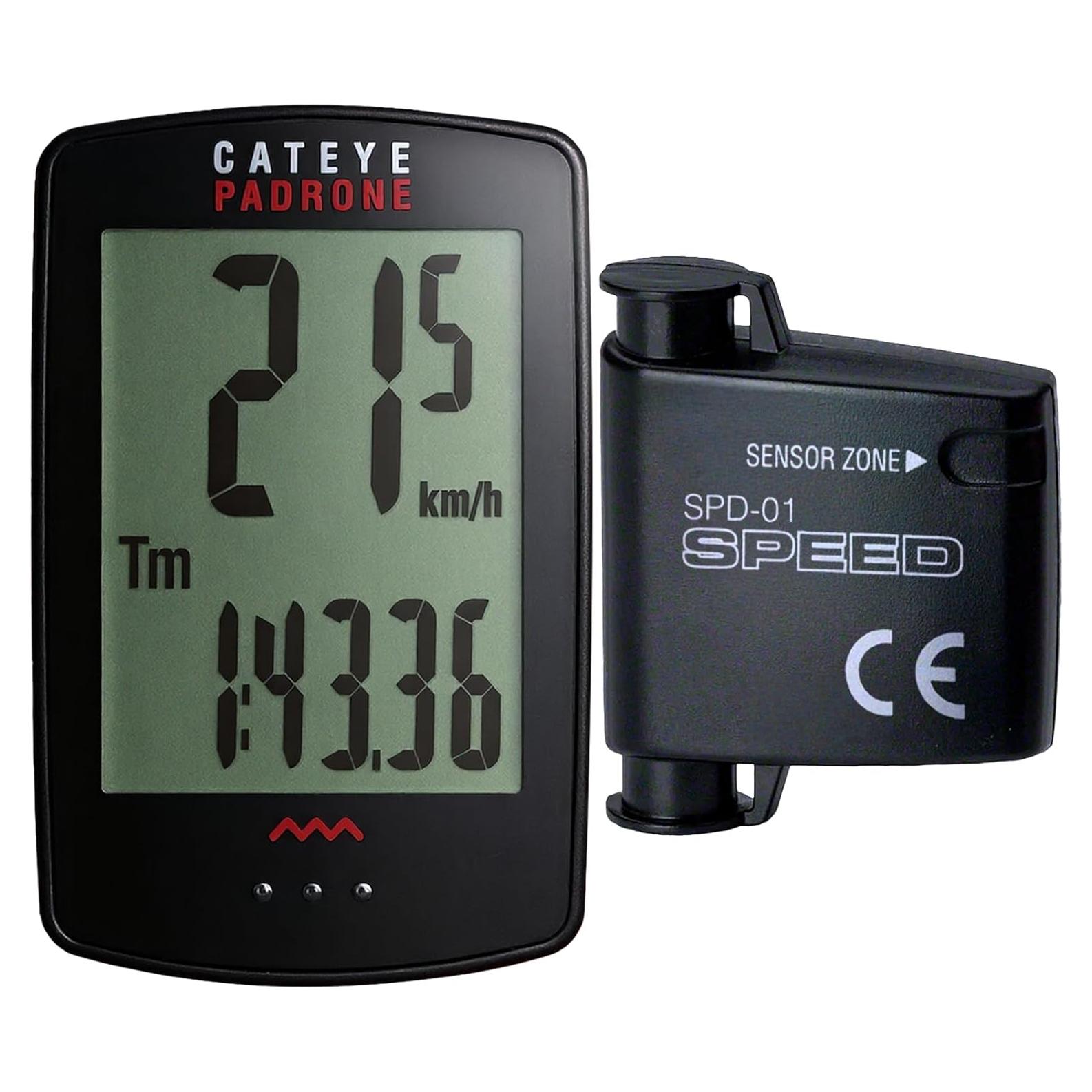 Computadora Inalámbrica CATEYE Padrone para Bicicleta - LCD