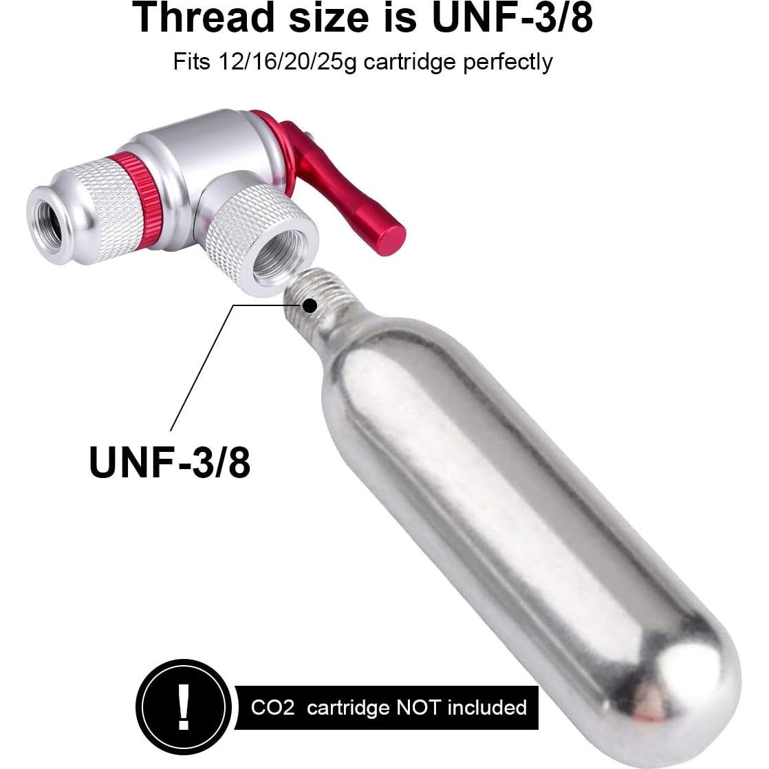Inflador de Neumáticos CO2 COTOUXKER, Ligero y Compacto