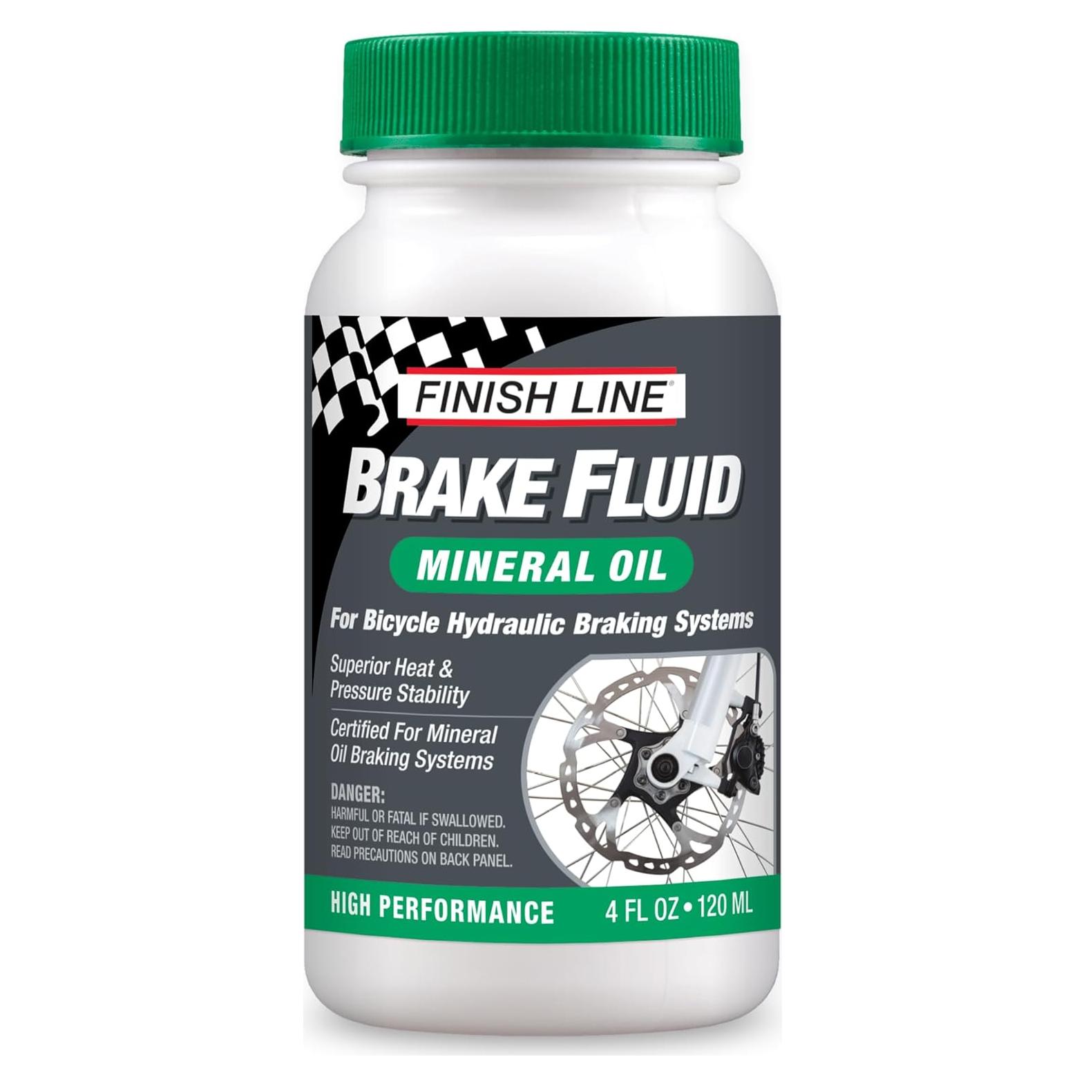 Finish Line Aceite Mineral para Frenos de Bicicleta 118 ml