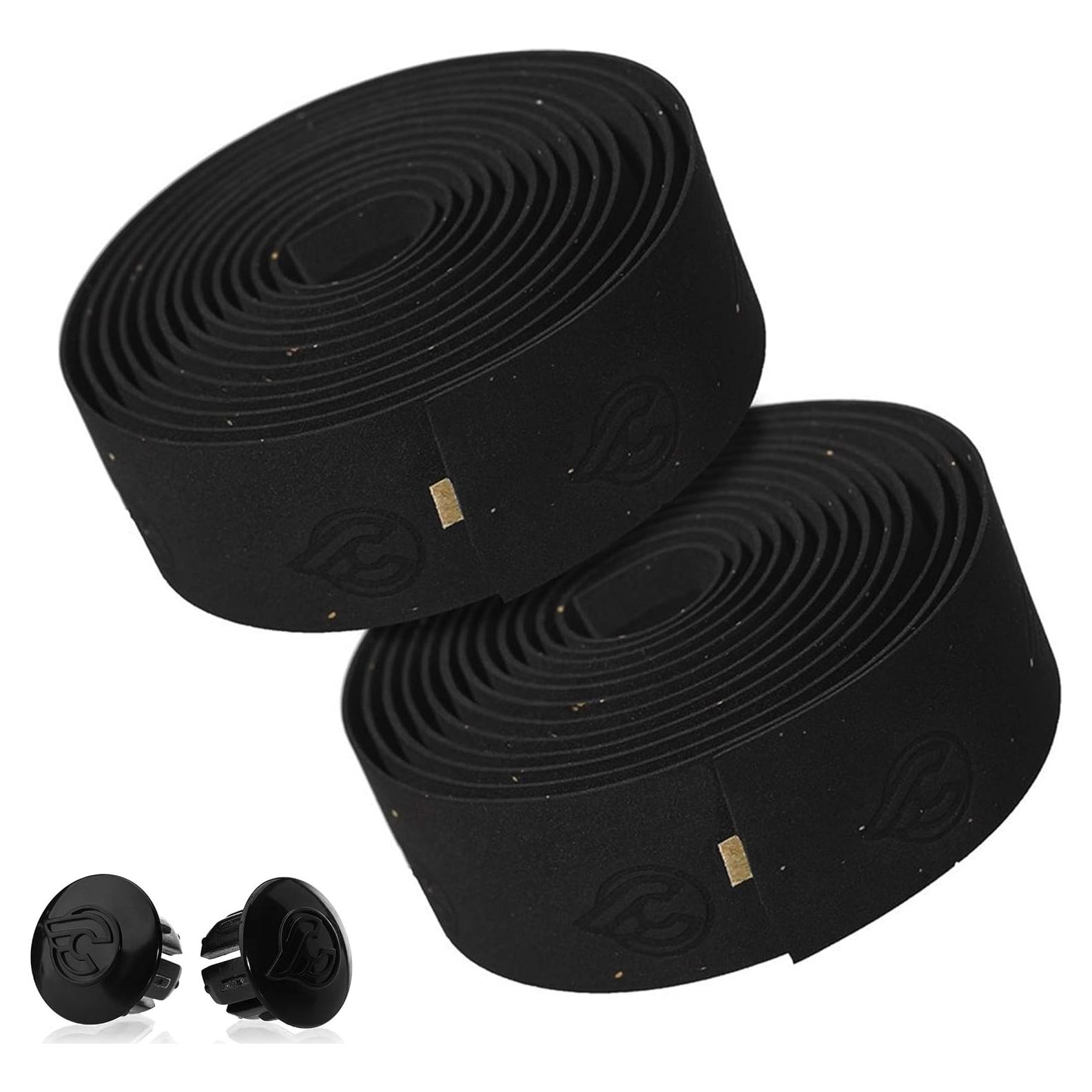 Cinta de Manillar de Bicicleta Cinelli Cork Ribbon Negra