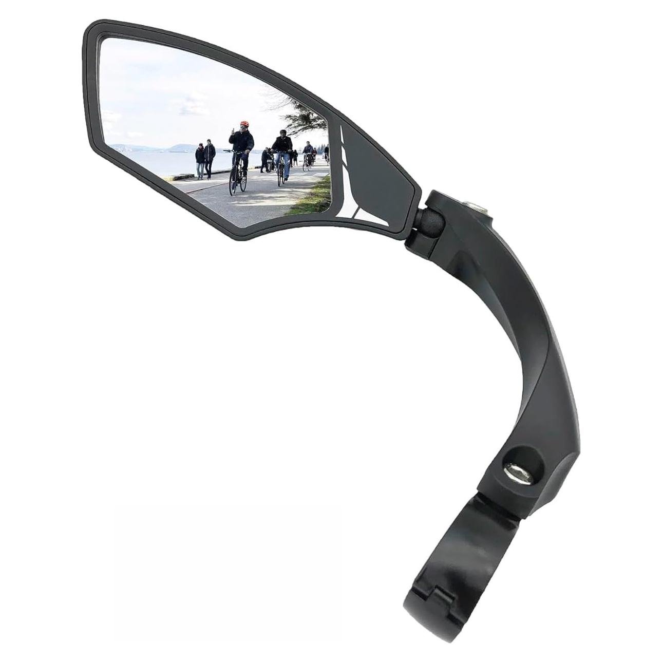 Espejo de Manillar Hafny HF-MR095 - Vidrio HD Ajustable 360°