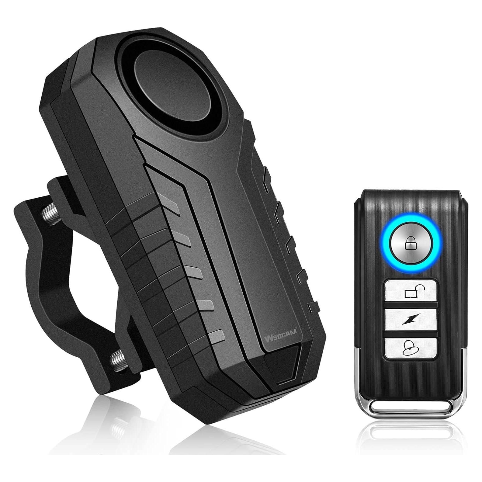Alarma Antirrobo WSDCAM para Bicicleta 113dB Impermeable
