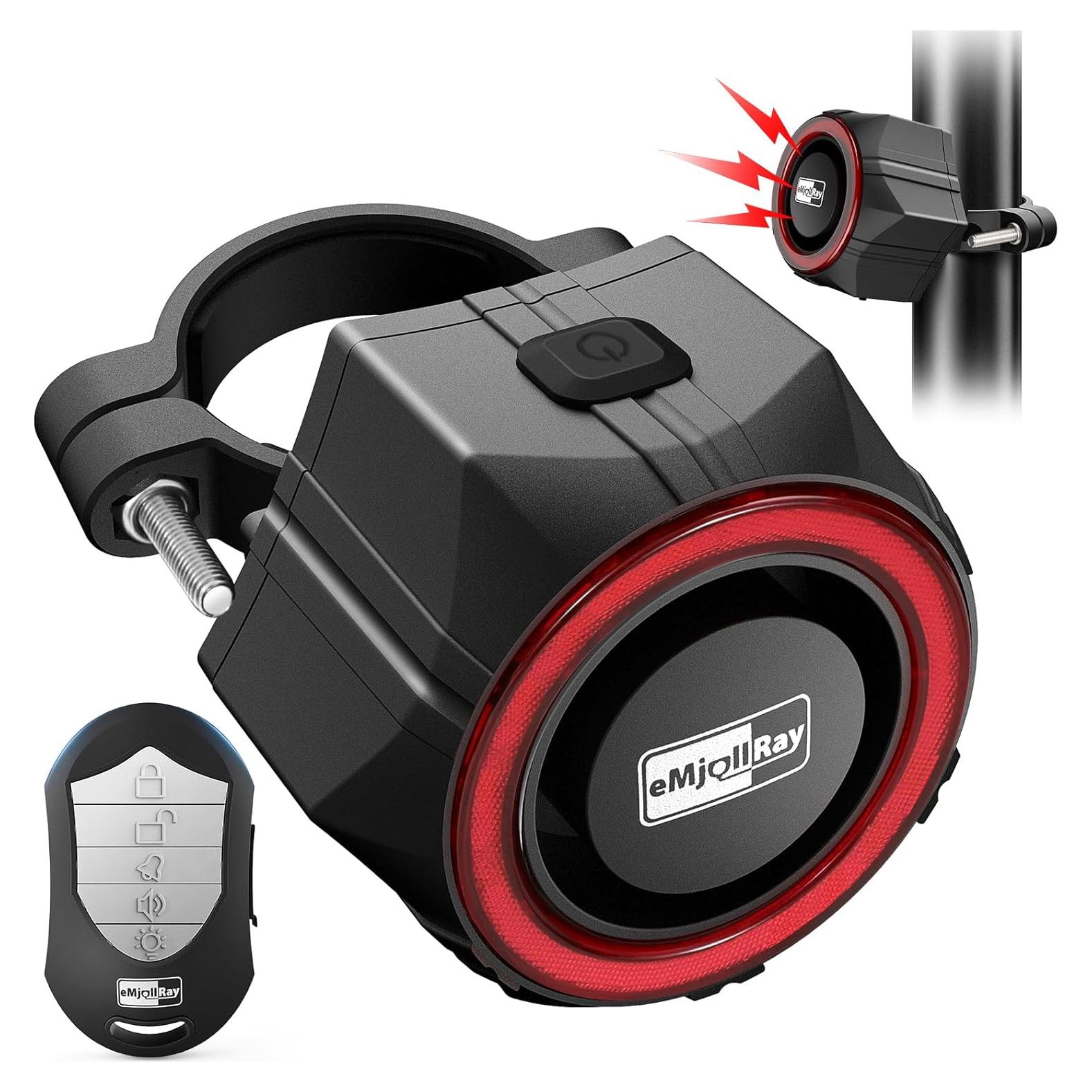 Alarma Inalámbrica para Bicicleta eMjollRay 110dB IP65