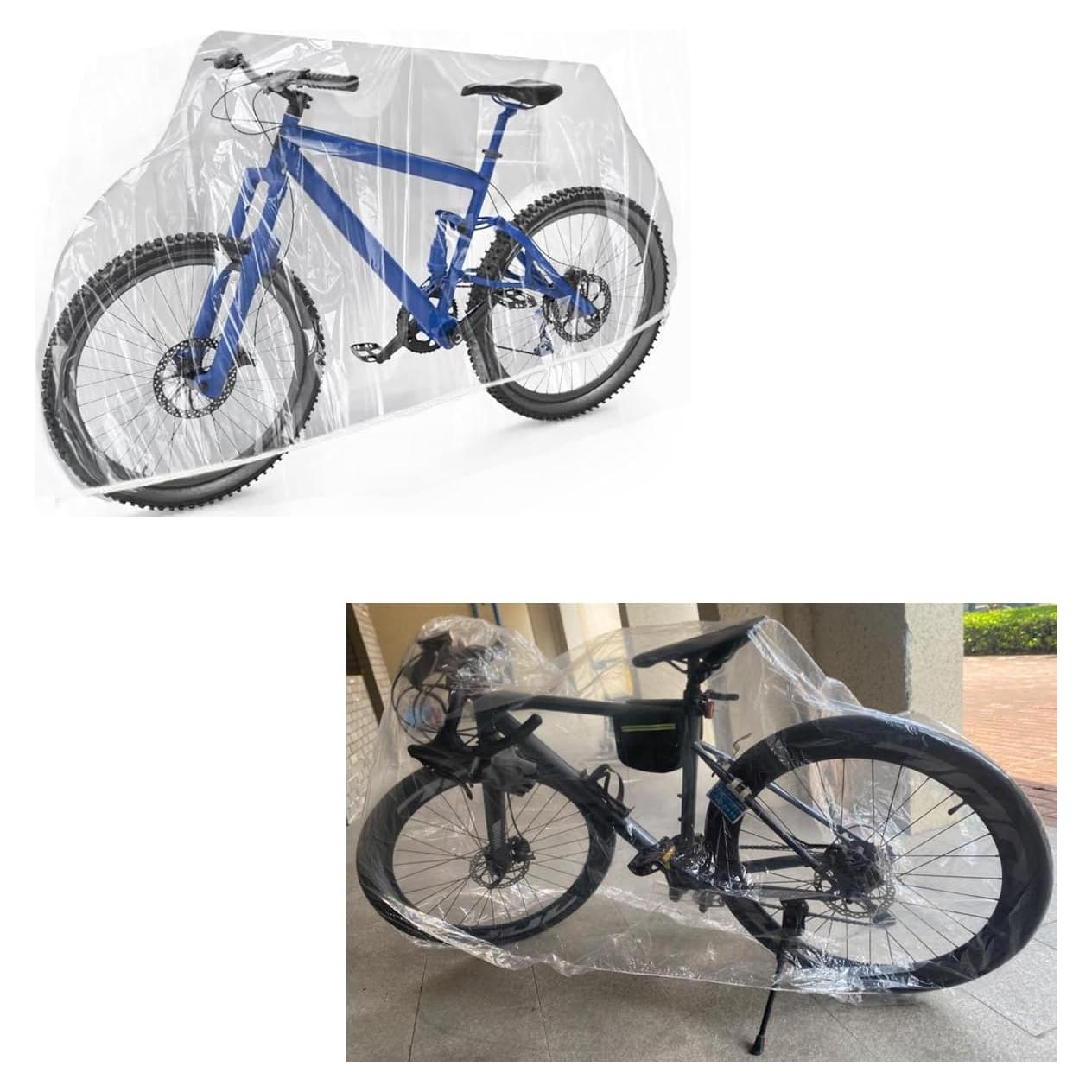 2 Cubiertas Desechables para Bicicleta YehVeh 2x Impermeables