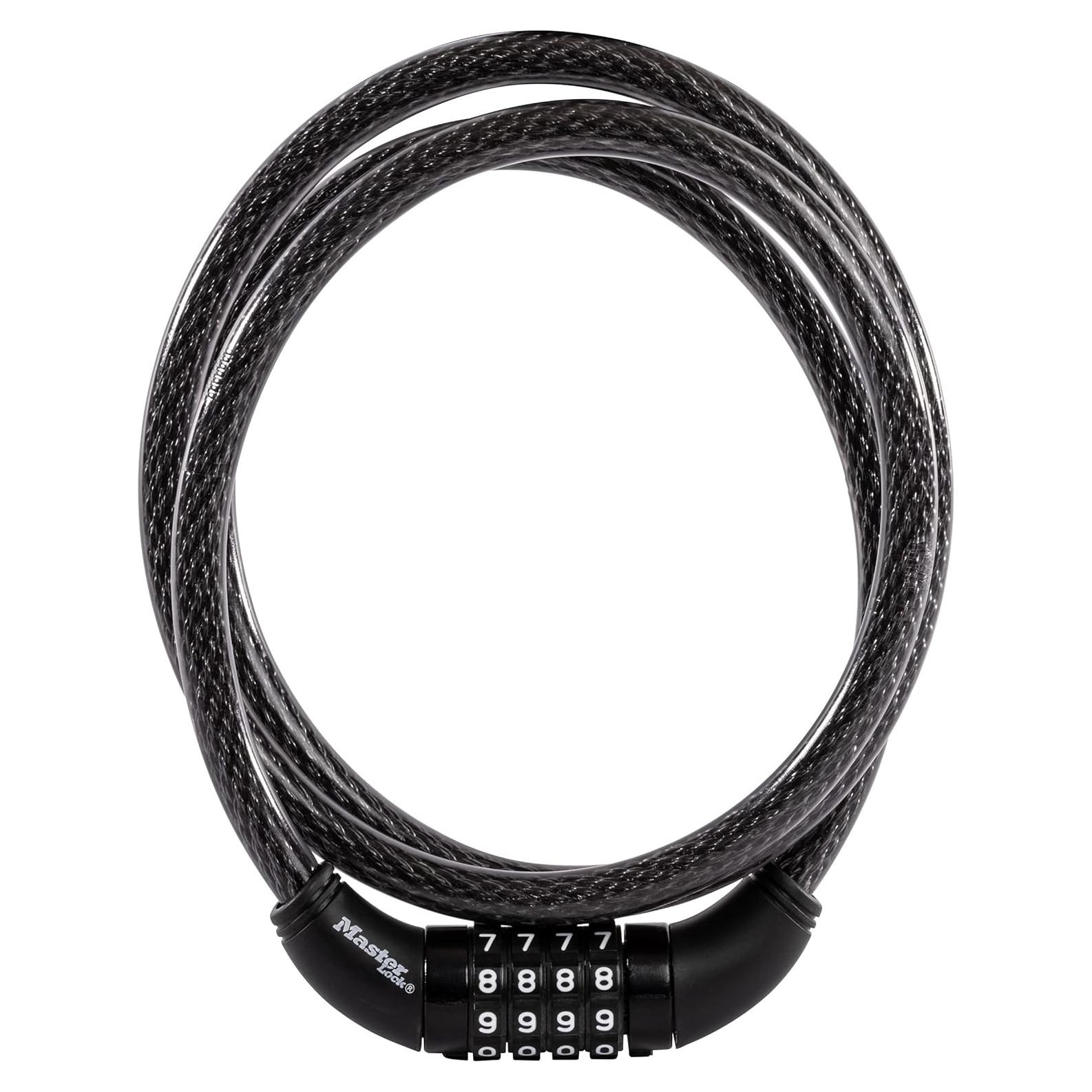 Candado de bicicleta Master Lock 8370D 1.5m combinación personalizable