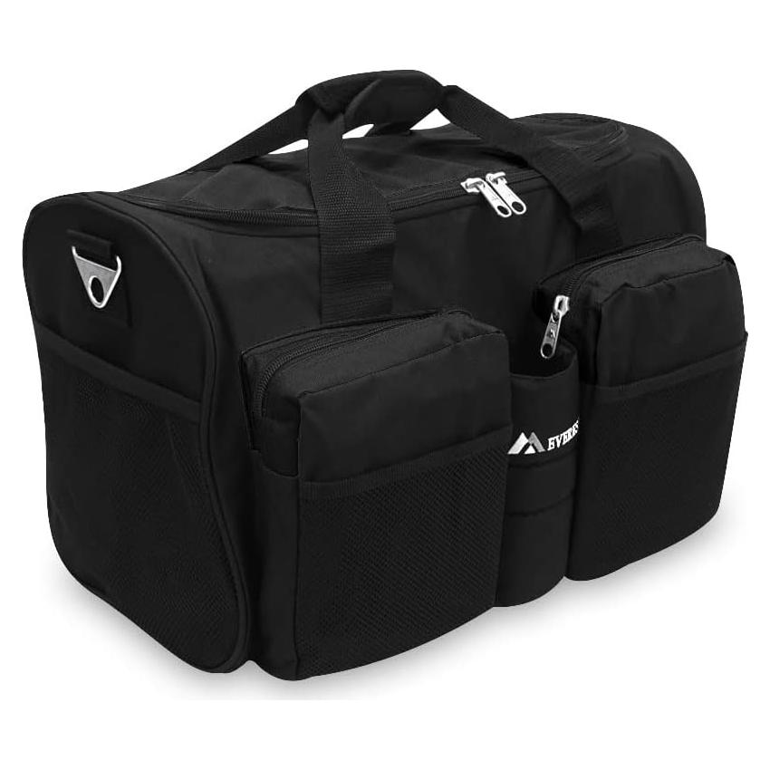 Bolsa de Gimnasio Everest S223-BK, 32L, Negro