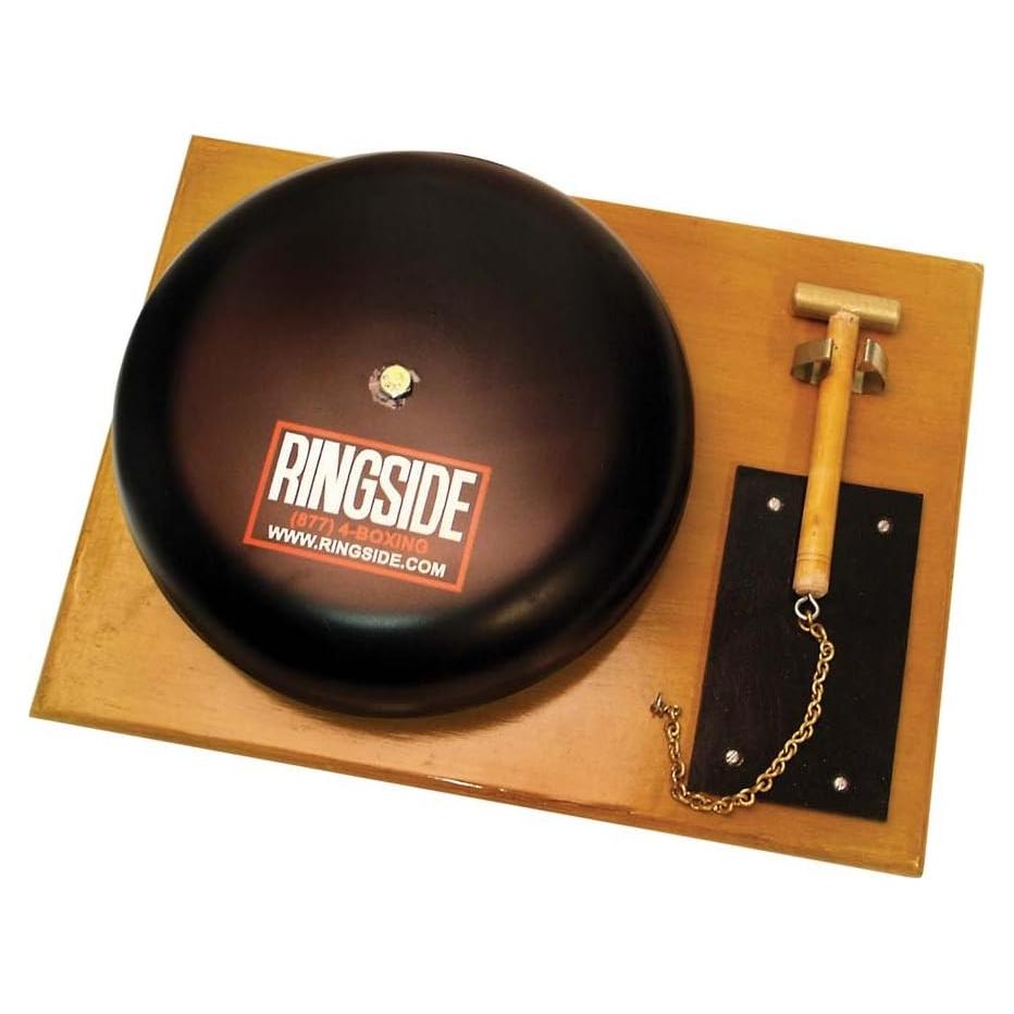 Campana de Boxeo Ringside Gong 25.4 cm Acero Tradicional